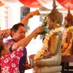 Bathing the Buddha