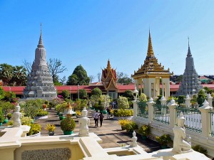 Stupas in the pagoda