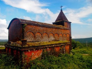 A church at the Preah Monivong National Park