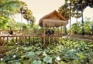 A quiet and peaceful pavilion to relax and enjoy your creations