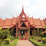 The front of National Museum of Cambodia