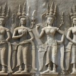 Apsaras carvings