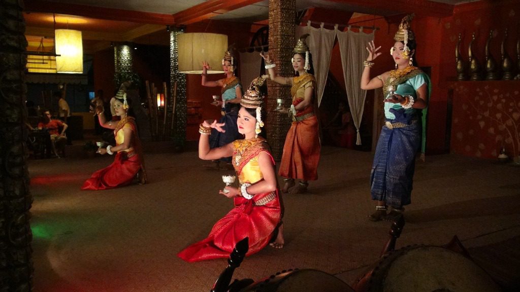 Apsara dance in Siem Reap’s Pub Street 