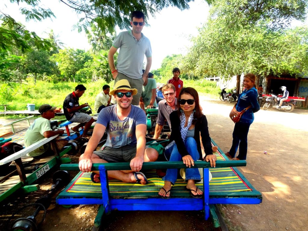 Bamboo Train in Battambang