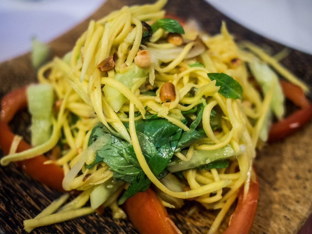 Green mango salad