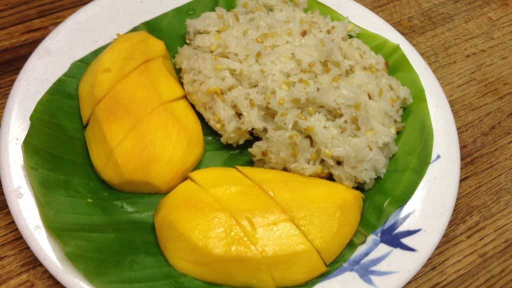 Mango and sticky rice